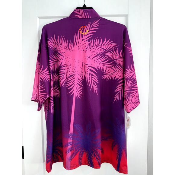 Golf Suites Women’s 3XL Hawaiian Golf Polo Shirt NWT - Picture 7 of 9